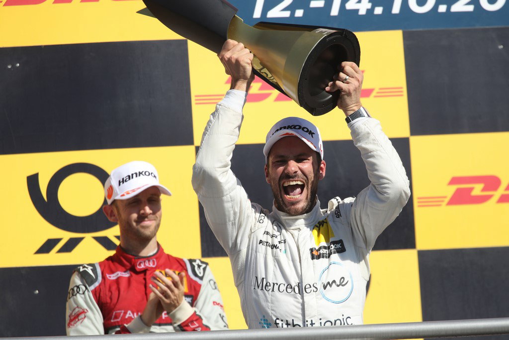 DTM: Rast takes sixth straight win, Paffett crowned champion
